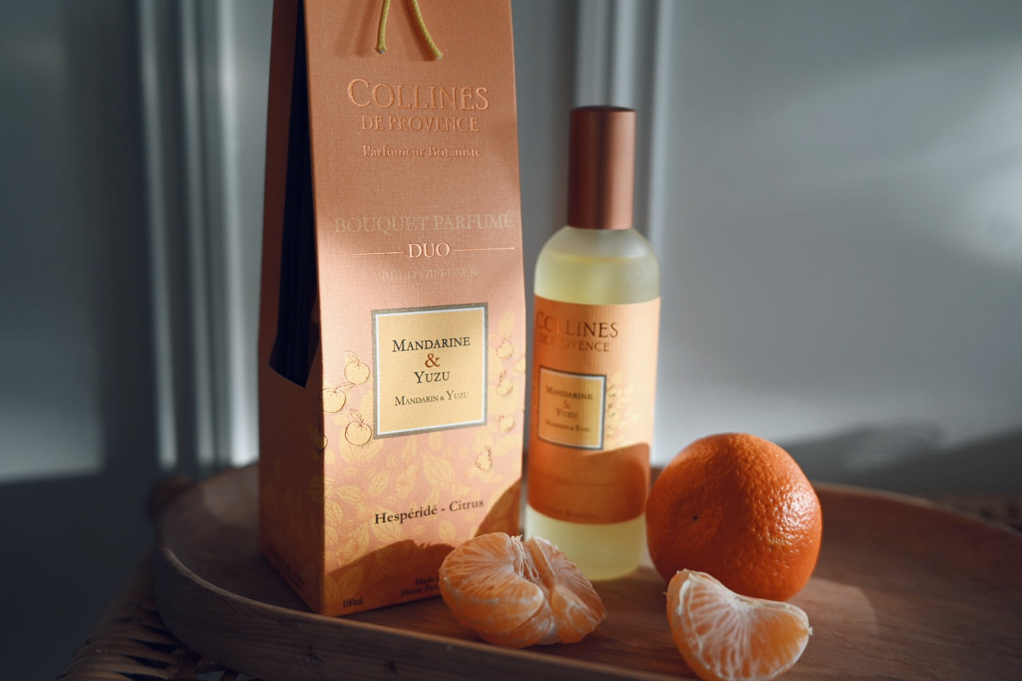 Mandarin & Yuzu Room Spray, with box