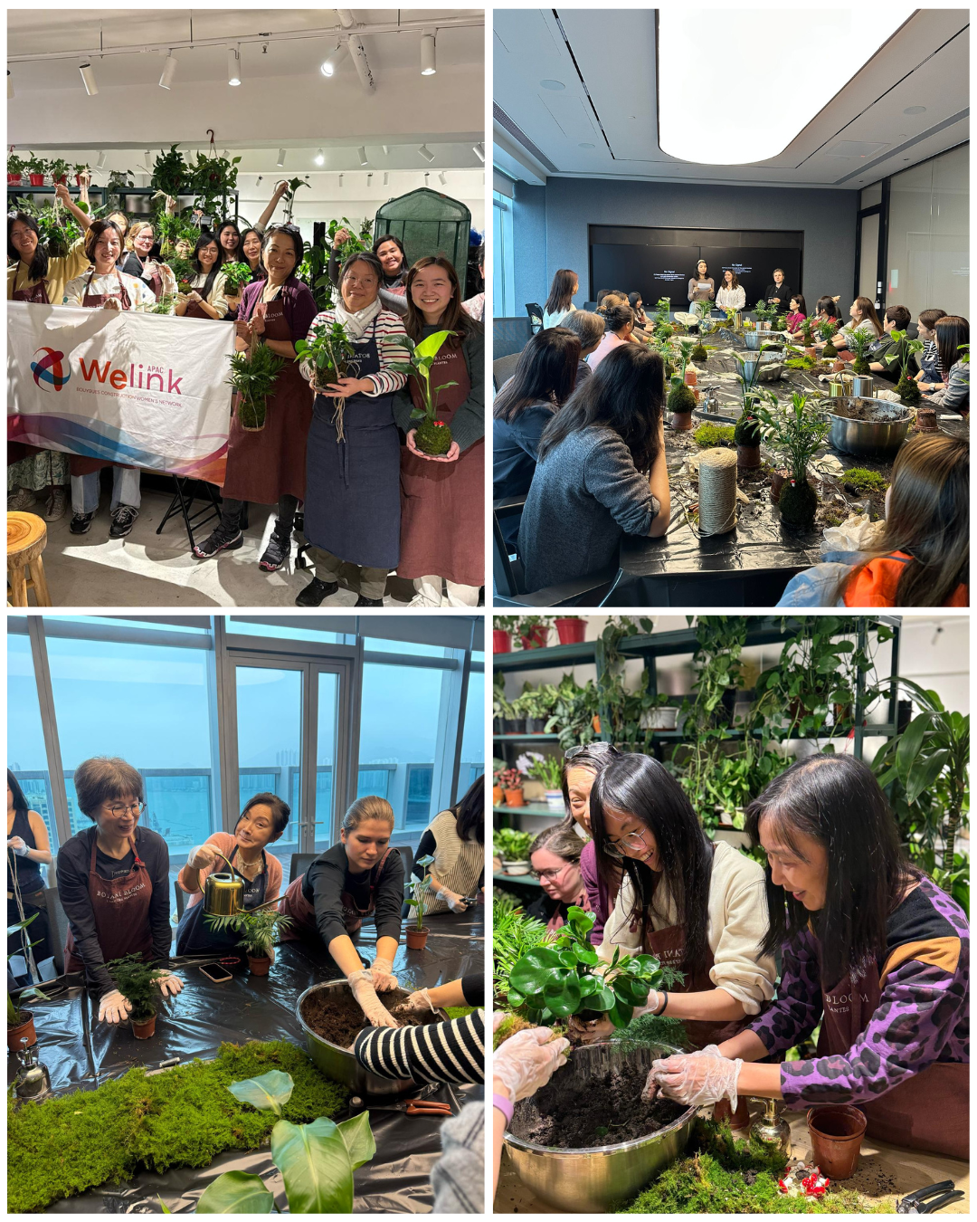 Workshop event held by Botani Bloom