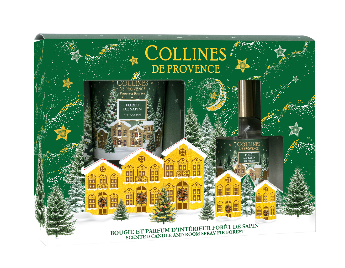 Christmas Gift Set - Spray + Mini Candle