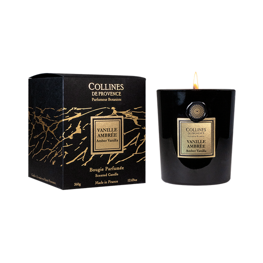 Vanilla Amber Scented Candle