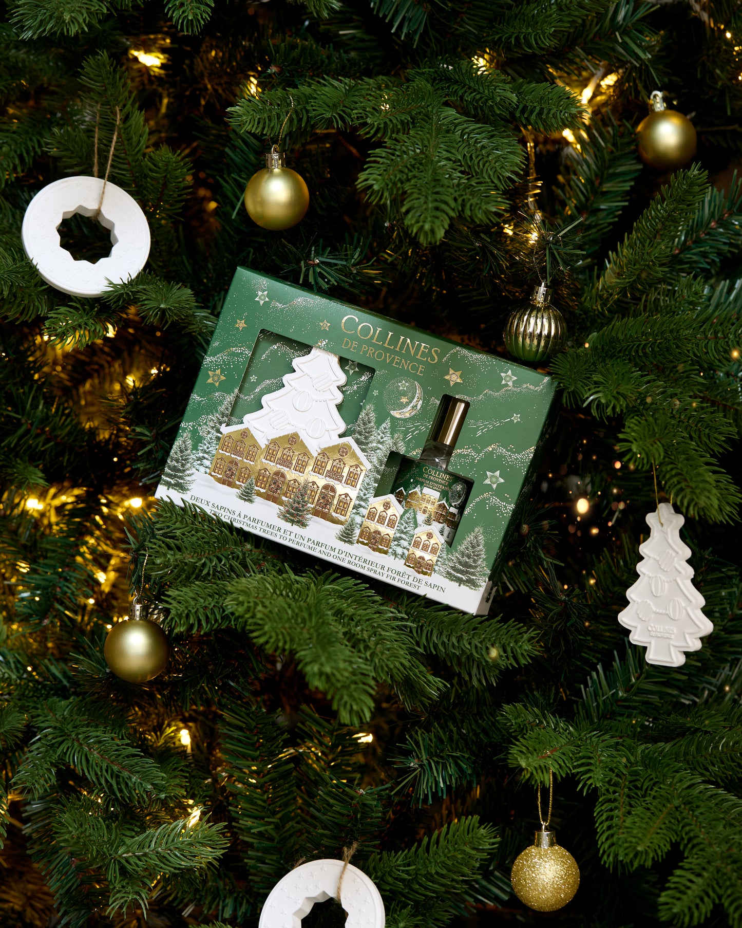 Christmas Gift Set - Spray & Ceramic Lid