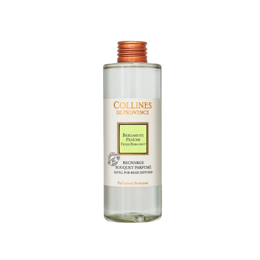 Collines de Provence diffuser refill bottle, front view