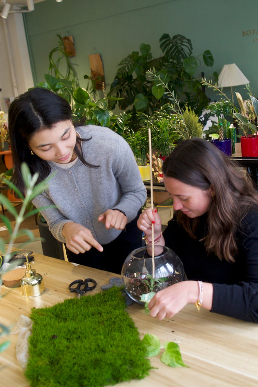 Botani Bloom Workshop vibes building