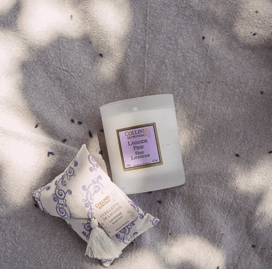 Fine Lavender Scented Candle Collines De Provence Hong Kong