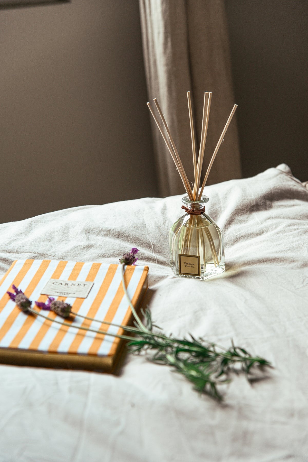 White Tea Reed Diffuser, in use