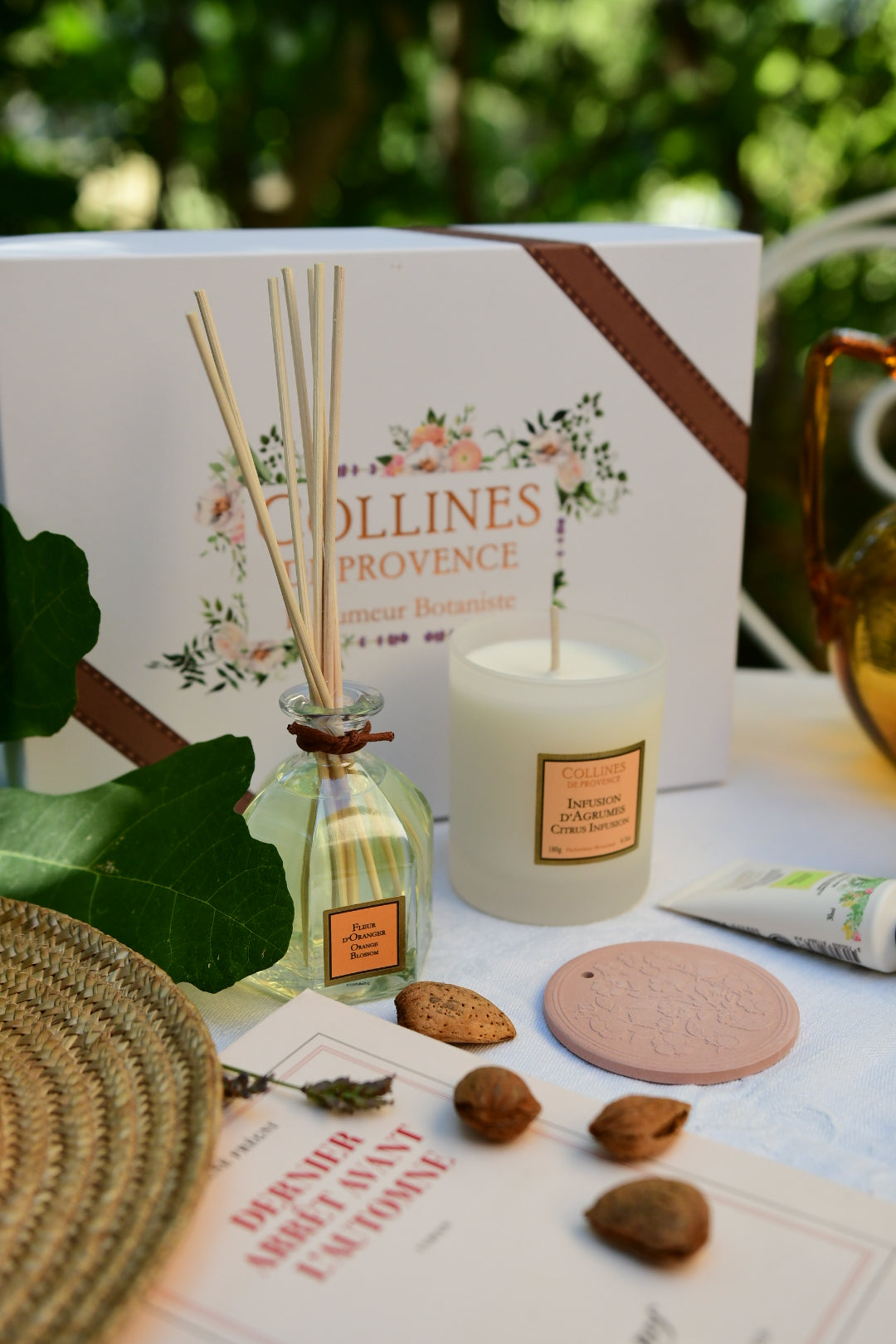 Orange Blossom Reed Diffuser, with other products