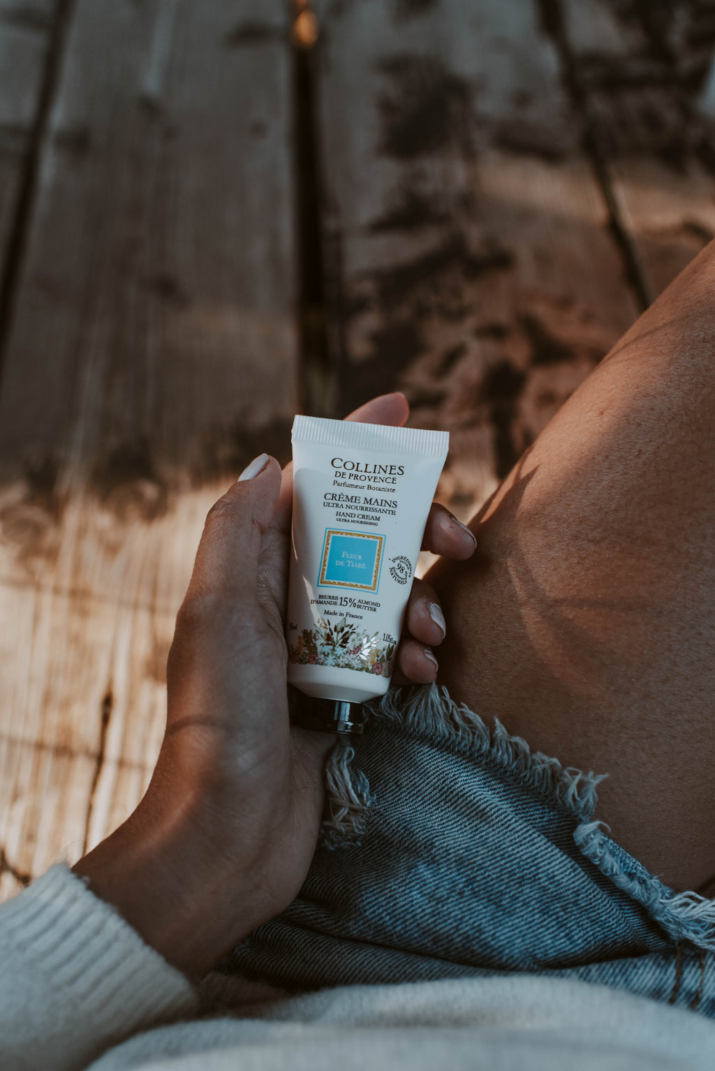 Tiare Flower Mini Hand Cream, on hand