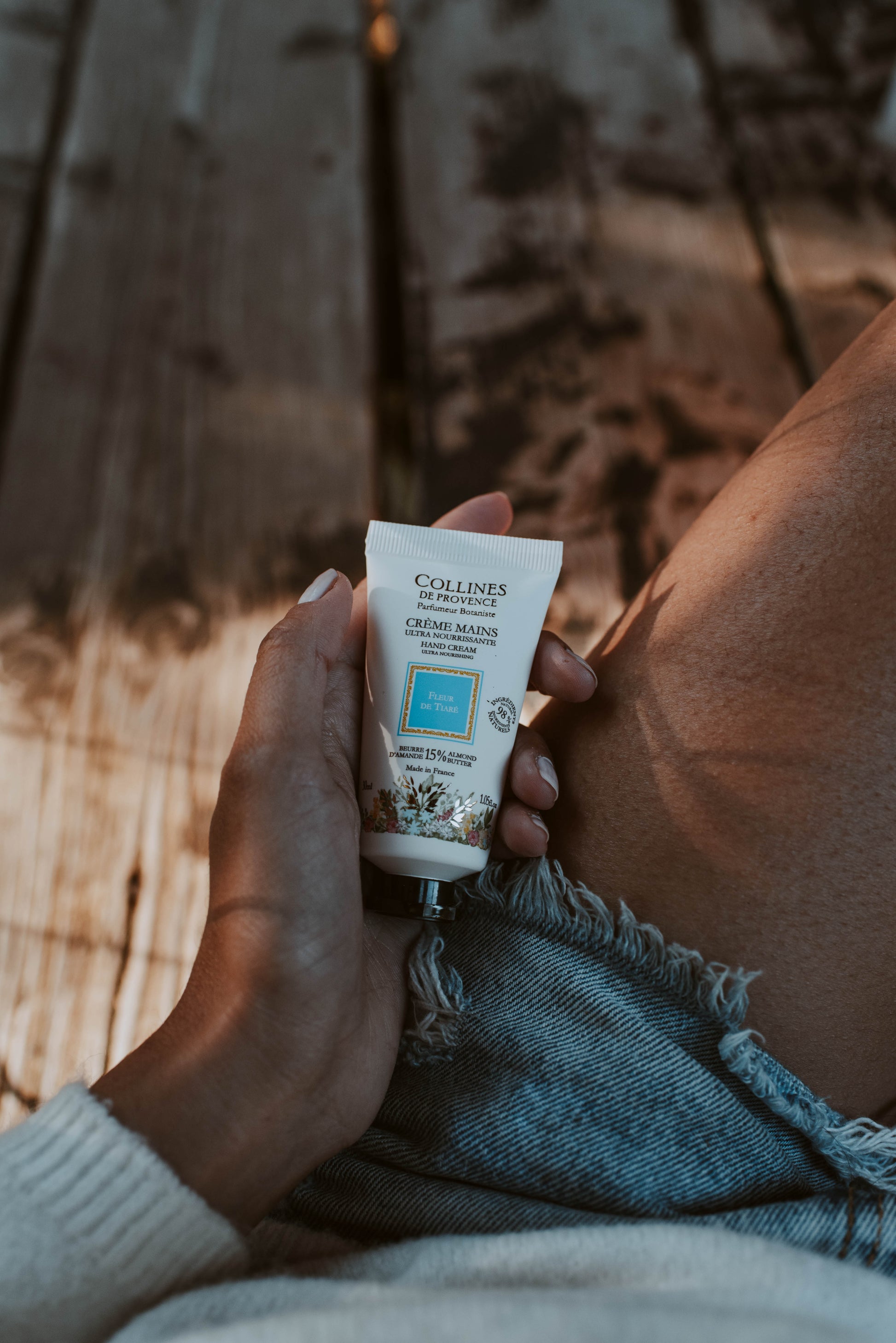 Tiare Flower Mini Hand Cream, on hand