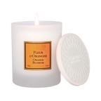 Orange Blossom Scented Candle, front view