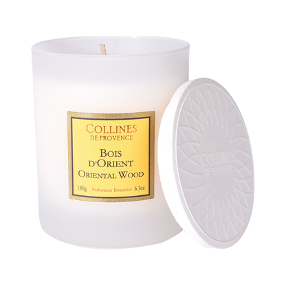 Oriental Wood Candle