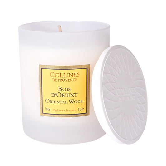 Oriental Wood Candle