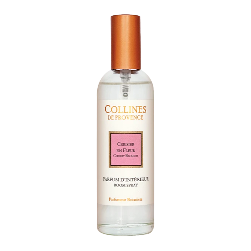 Cherry Blossom Room Spray, front bottle view