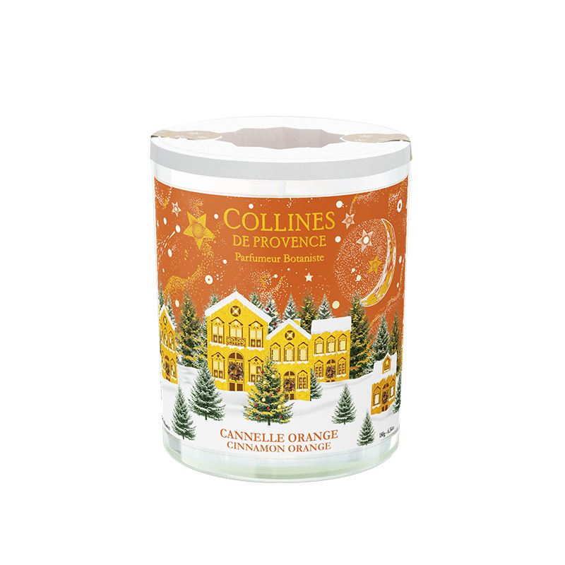 Cinnamon Orange Scented Candle