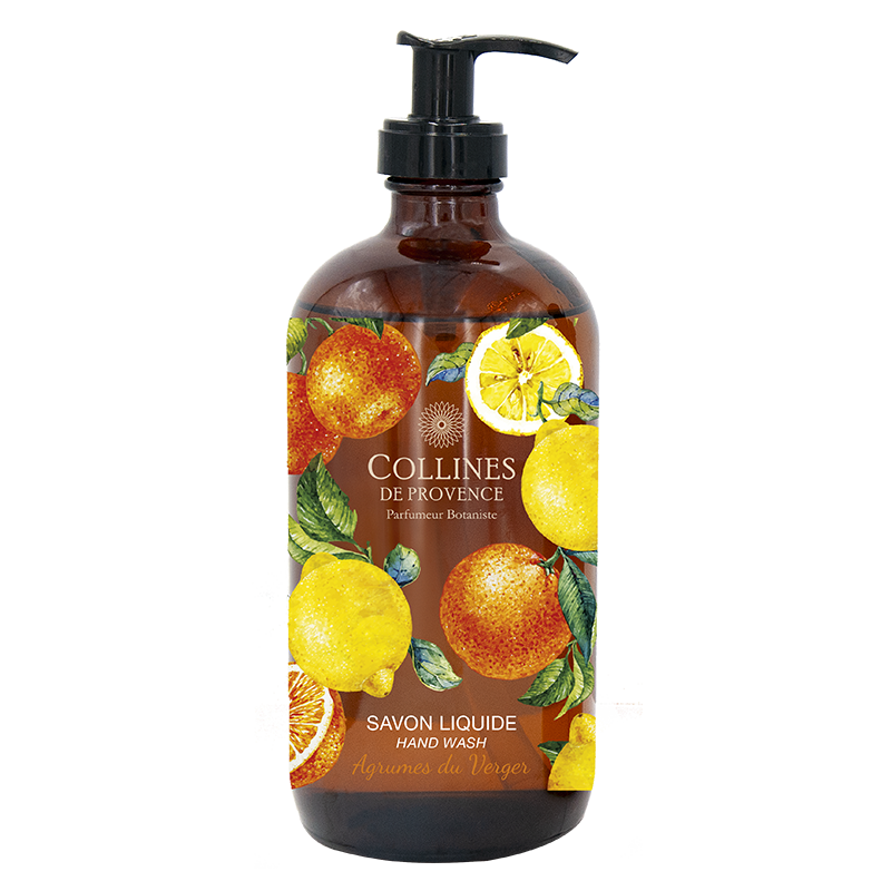 Citrus Orchard Glow Liquid Soap, Front view