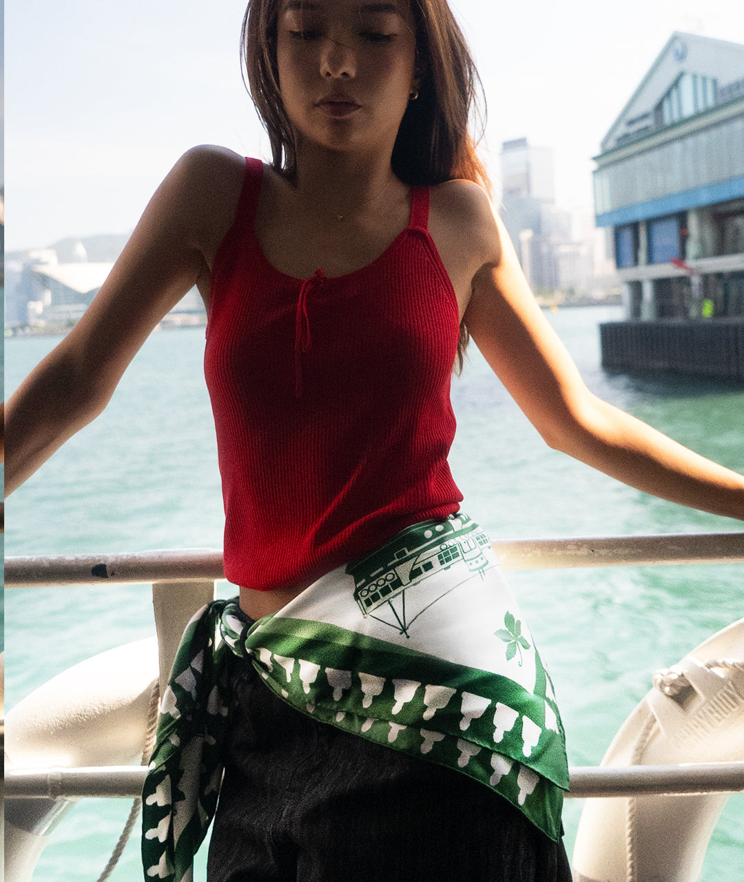 Horizon 852 Scarf - Green