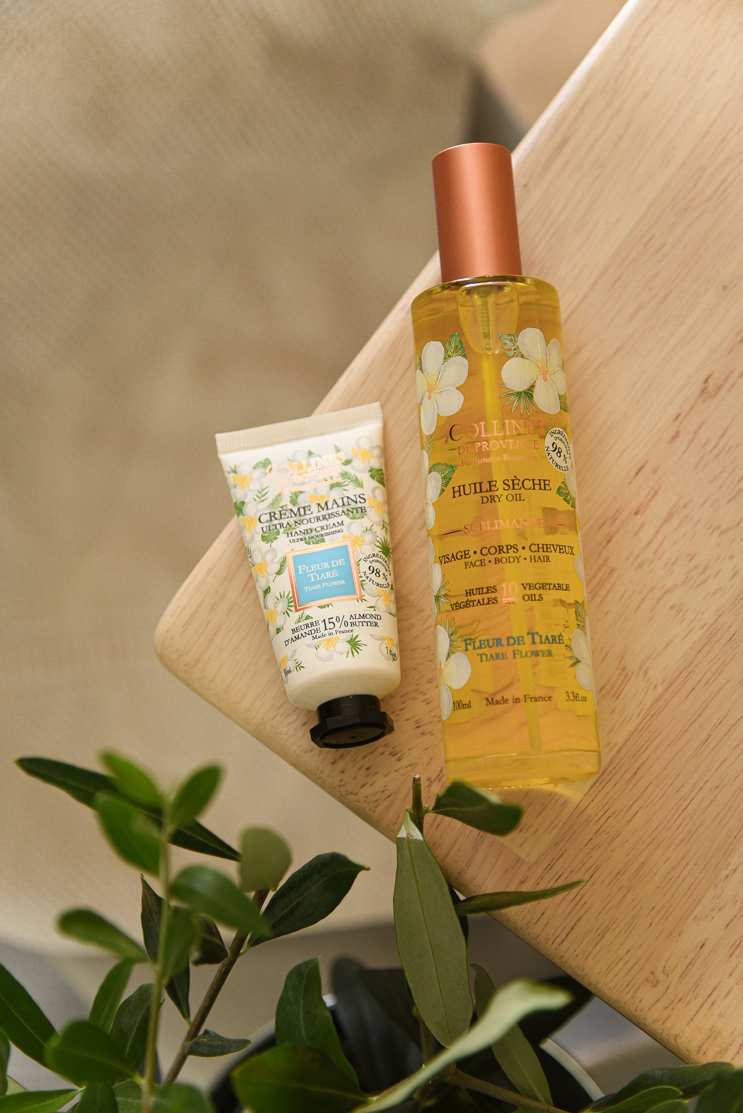 Tiare Flower Mini Hand Cream, with tiare flower collection