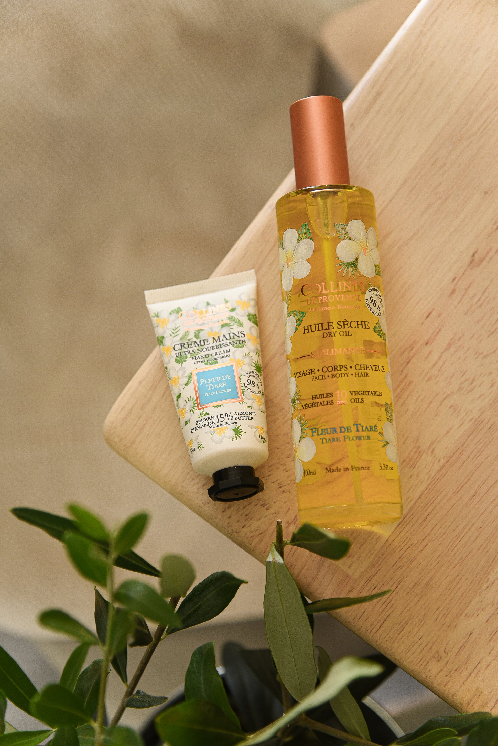 Tiare Flower Mini Hand Cream, with tiare flower collection