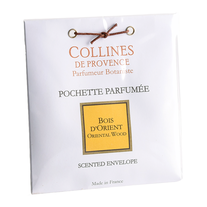 Oriental Wood Scented Envelope, Front packet