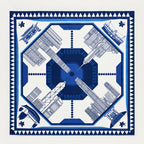 Horizon 852 Scarf - Blue