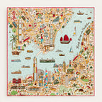 Hong Kong au Quotidien Scarf