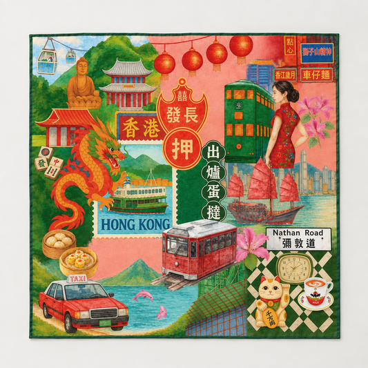 Hong Kong Heritage Scarf