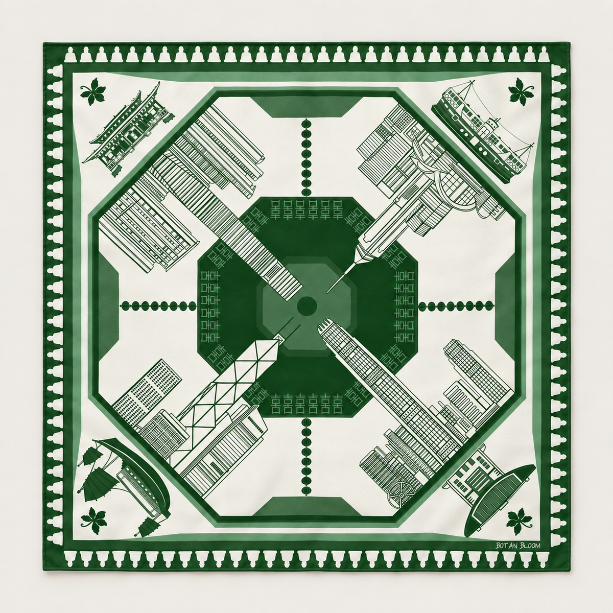 Horizon 852 Scarf - Green
