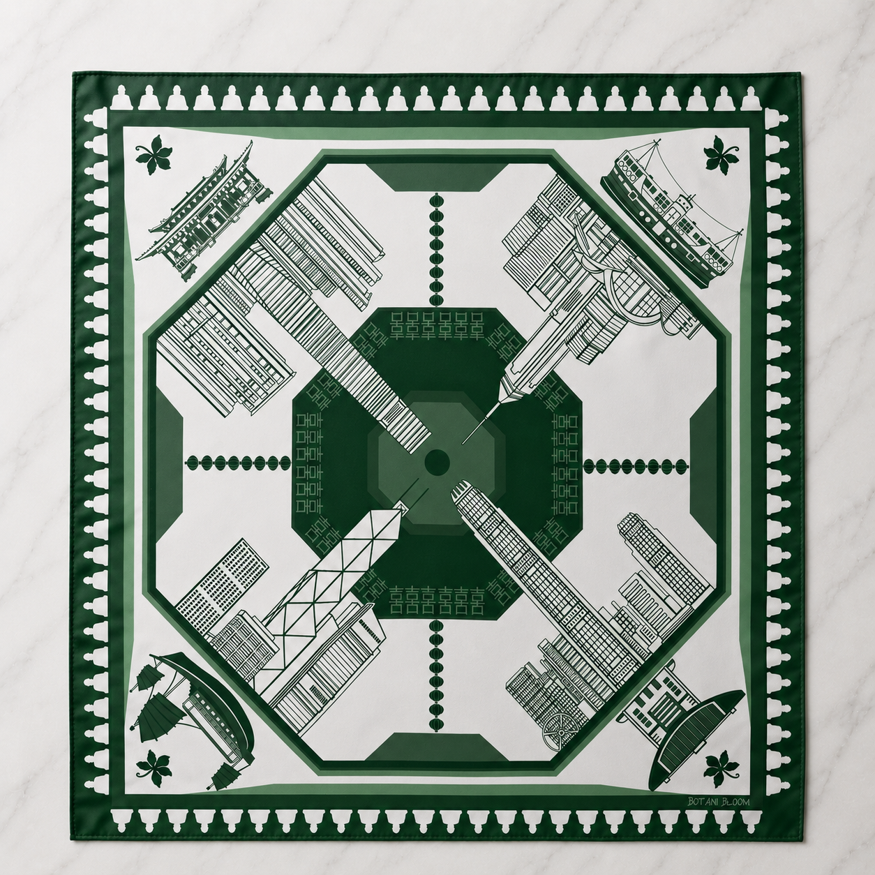 Carré Horizon 852 - Verte