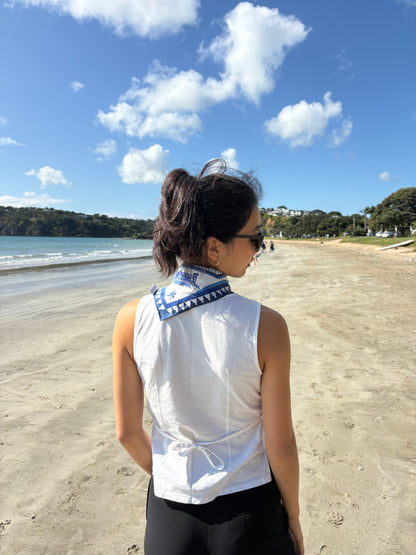 Horizon 852 Scarf - Blue