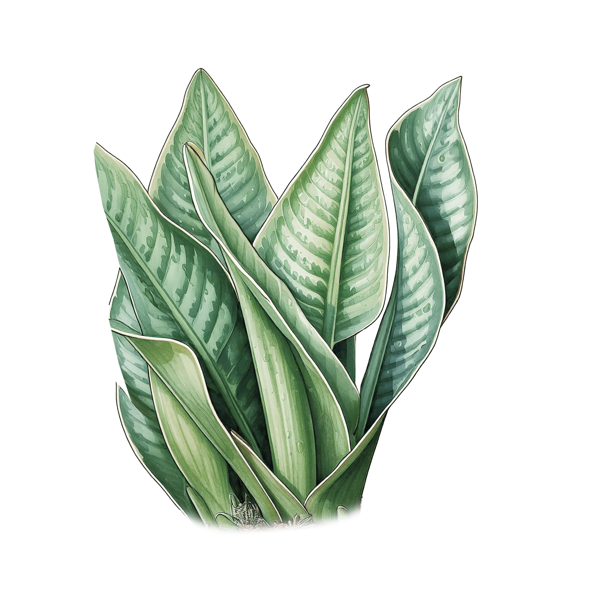 Moonshine Snake Plant