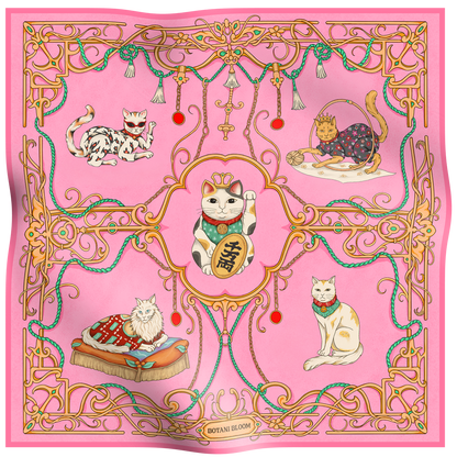 Palais du Maneki-Neko Scarf