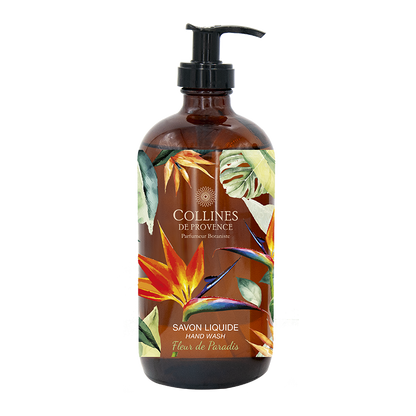 Paradise Flower Liquid Soap, Front view