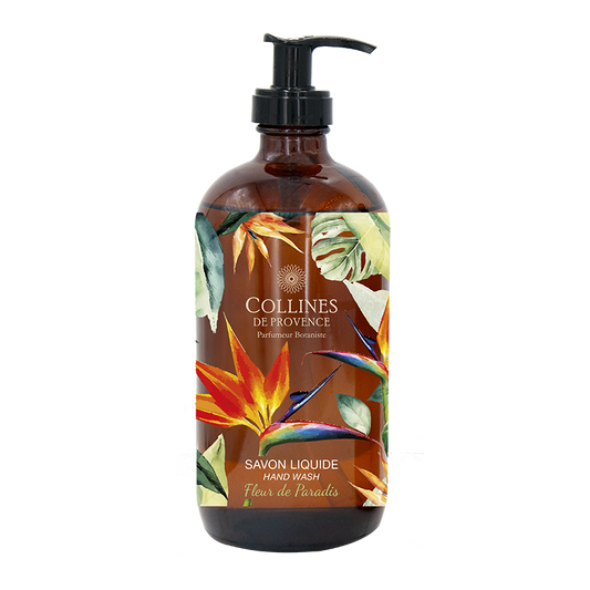 Paradise Flower Liquid Soap, Front view