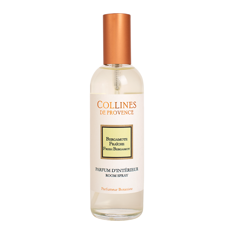 Fresh Bergamote Room Spray, front bottle view