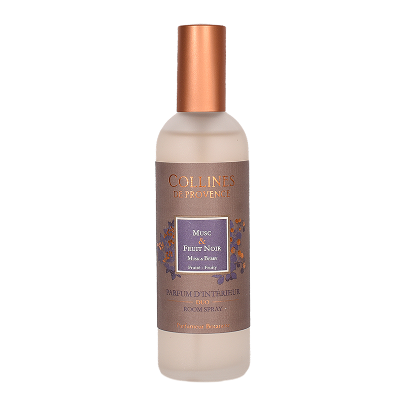Musk & Berry Room Spray, front bottle