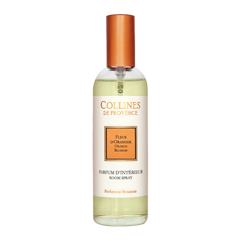 Orange Blossom Room Spray, front bottle