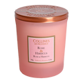 Rose & Hibiscus Scented Candle, front view