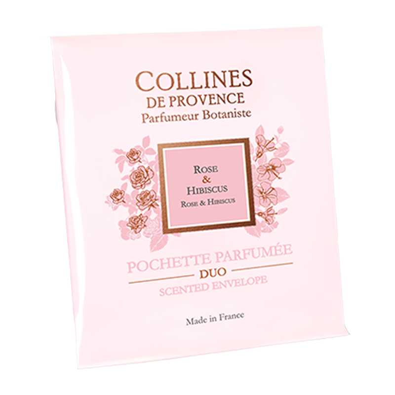 Rose & Hibiscus Scented Envelope, front packet