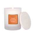 Collines de Provence Sandalwood Flower Scented candle with lid, front view