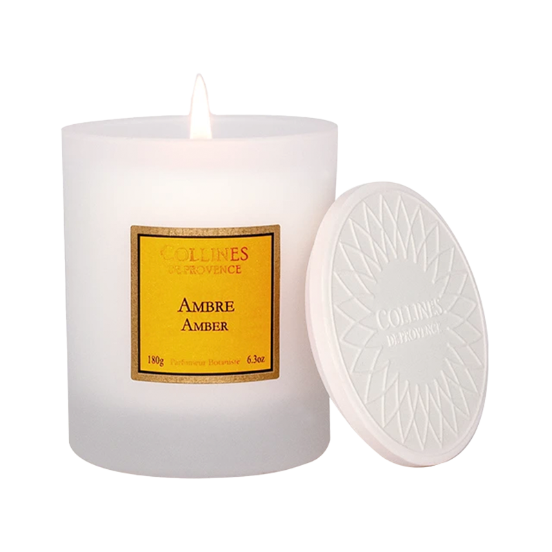 Amber Scented Candle, Front view