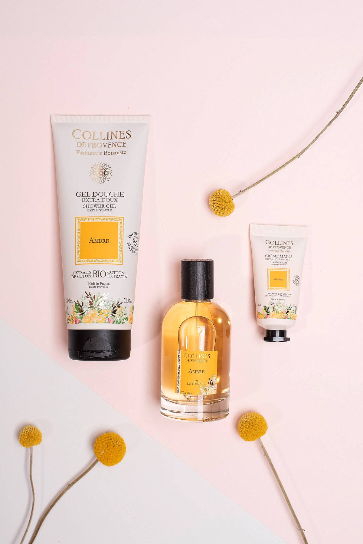 Amber Shower Gel, with collection