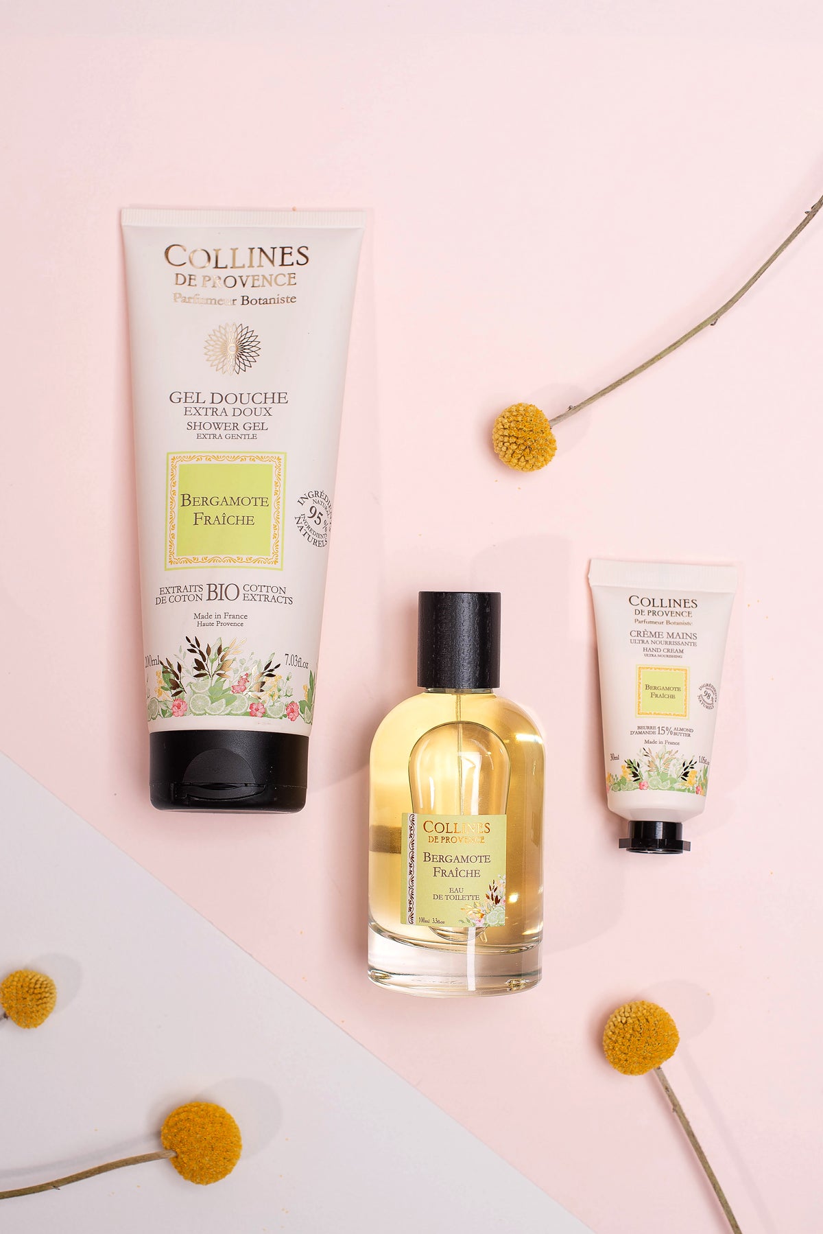 Fresh Bergamote Perfume, with collection