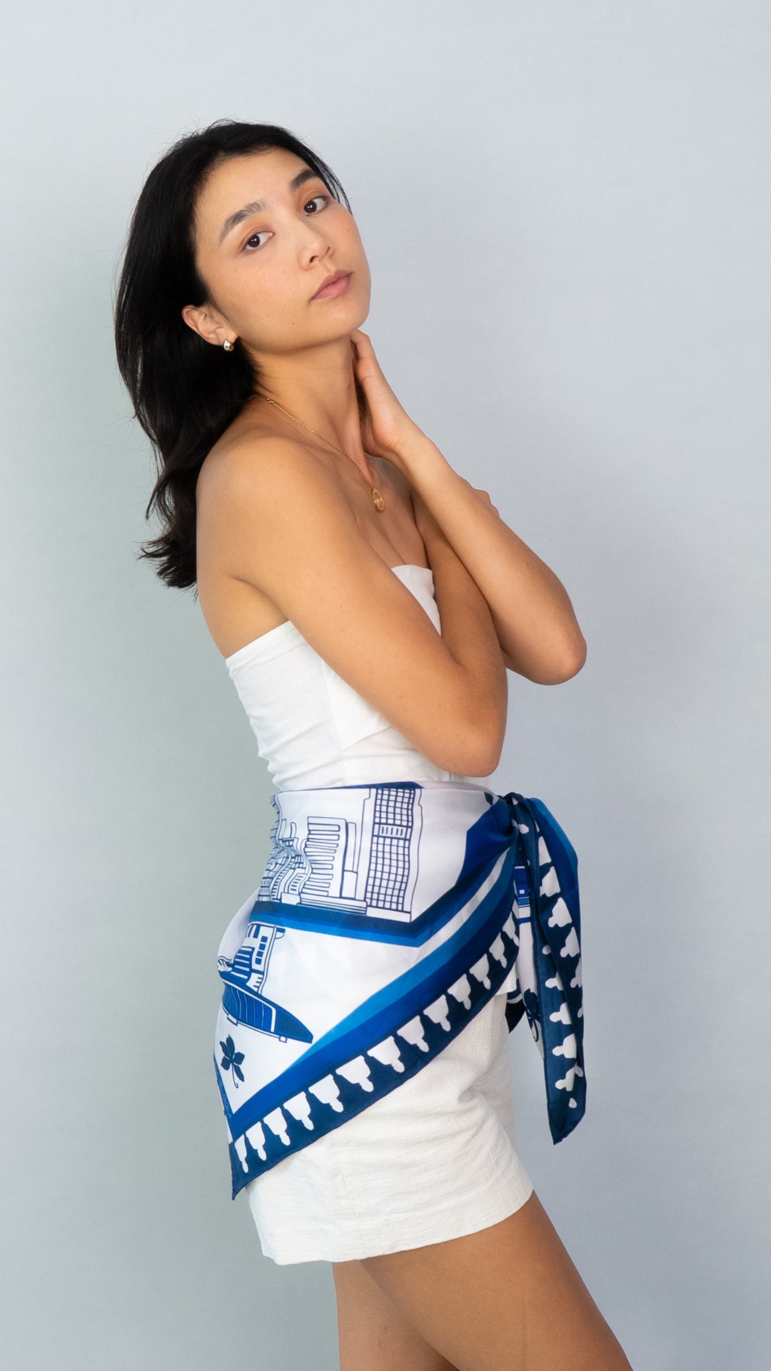 Horizon 852 Scarf - Blue