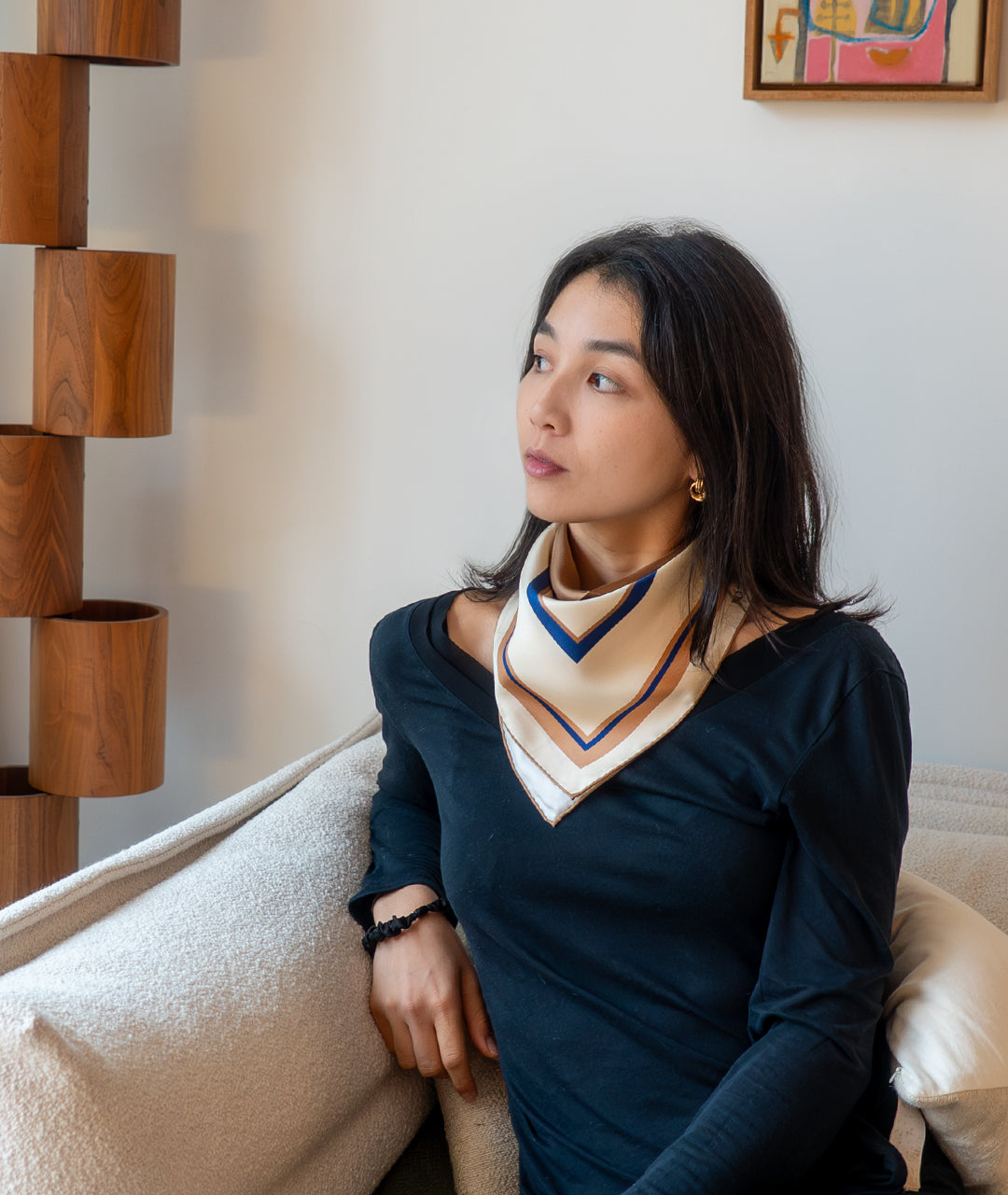 Symphonie de Carrés Scarf