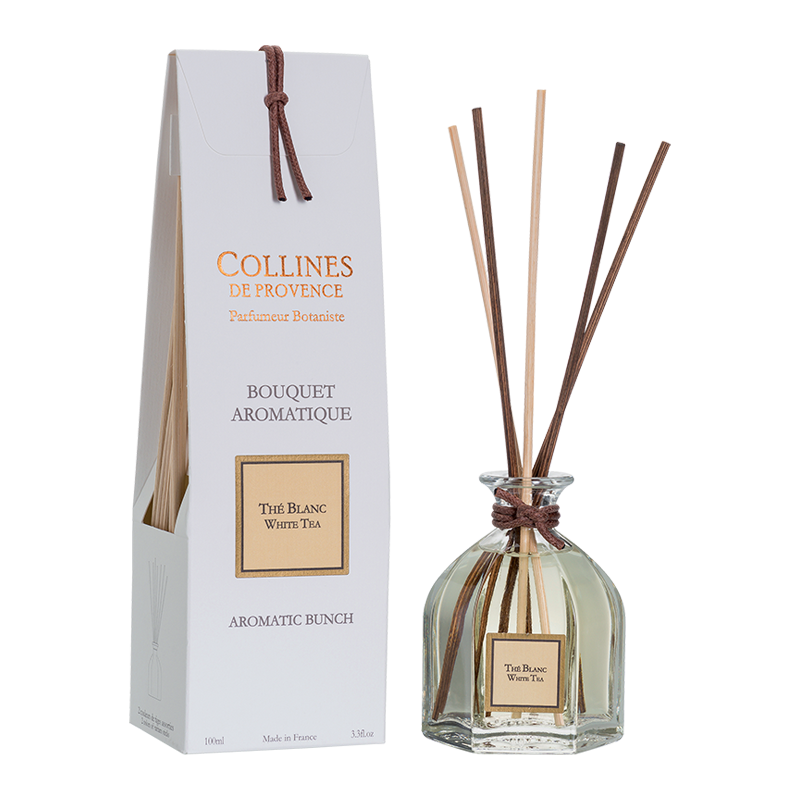 White Tea Reed Diffuser, Front view