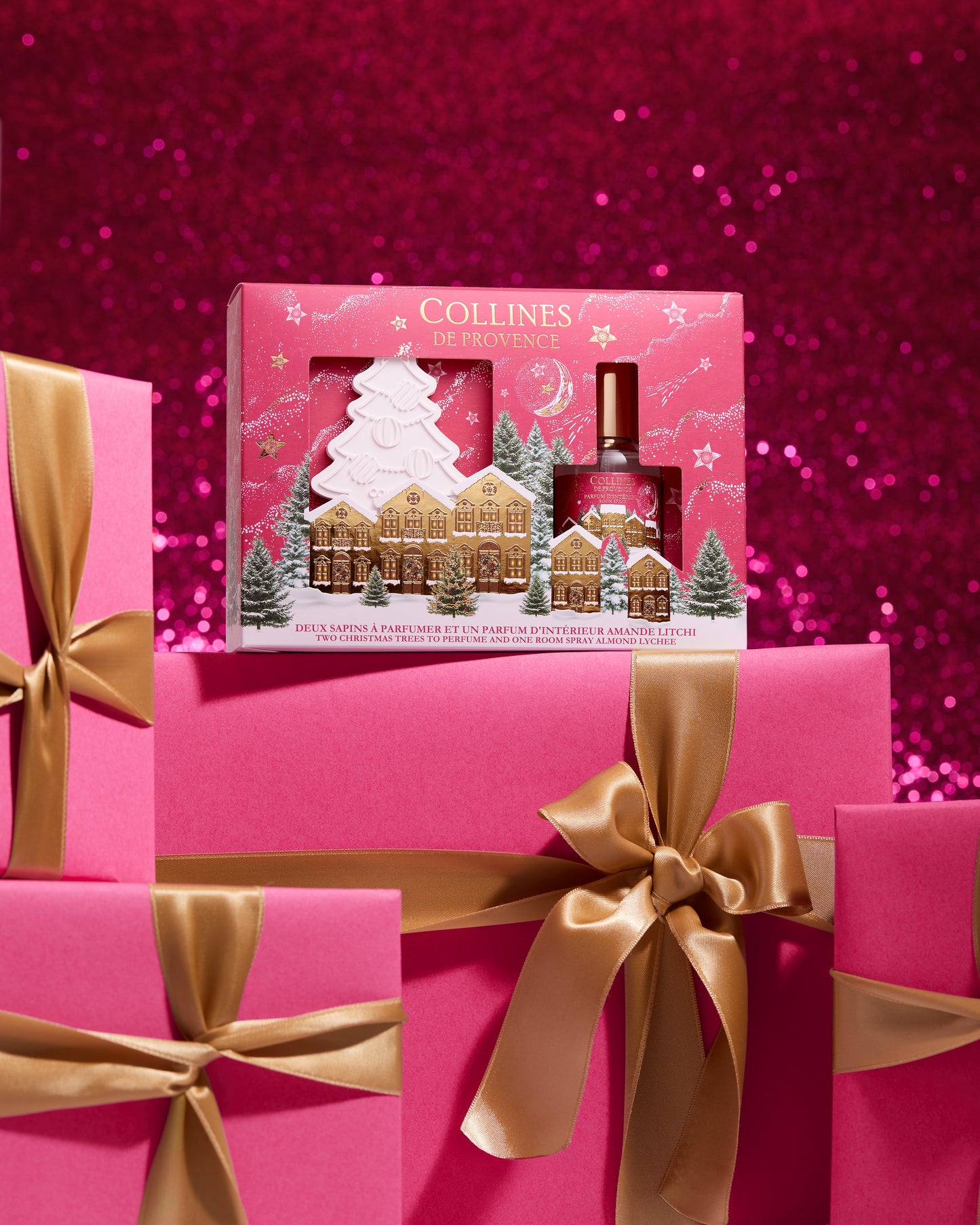 Christmas Gift Set - Spray & Ceramic Lid