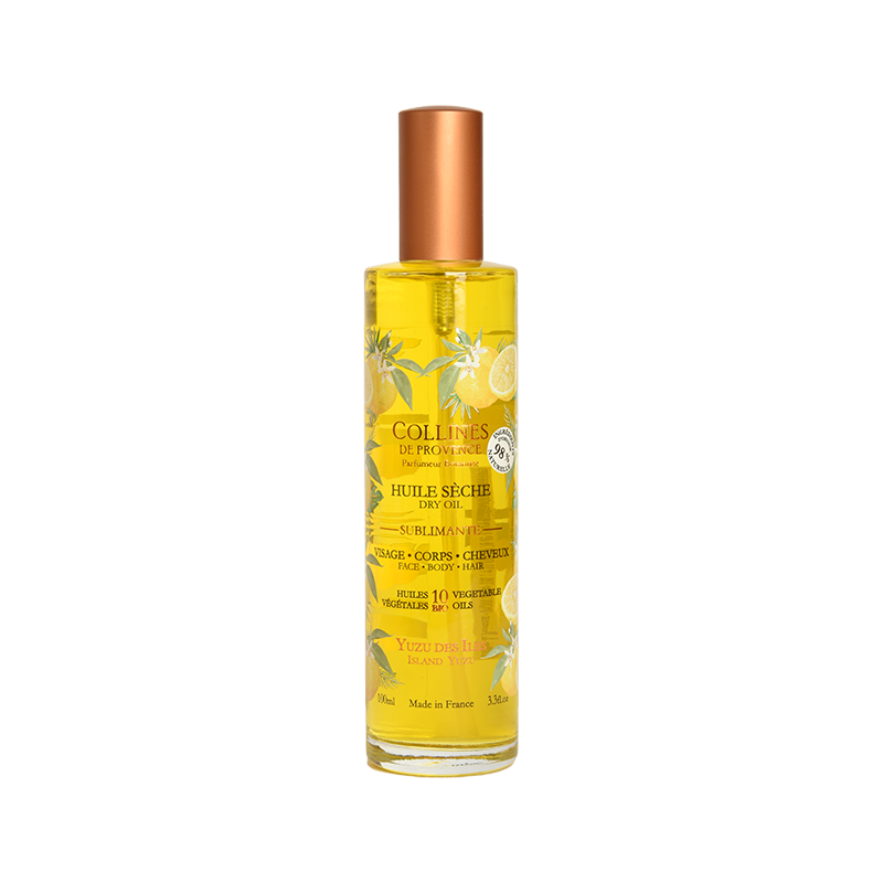 Island Yuzu Dry Oil, front view