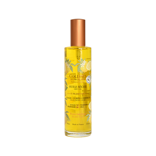 Island Yuzu Dry Oil, front view