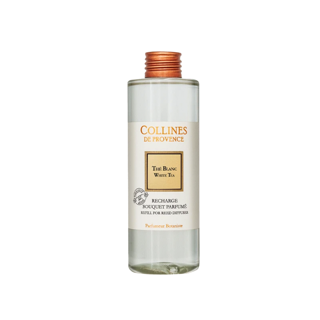 Collines de Provence diffuser refill bottle on a white background
