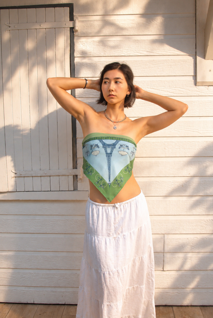 Paris à vol d'oiseaux Scarf (PRE-ORDER)